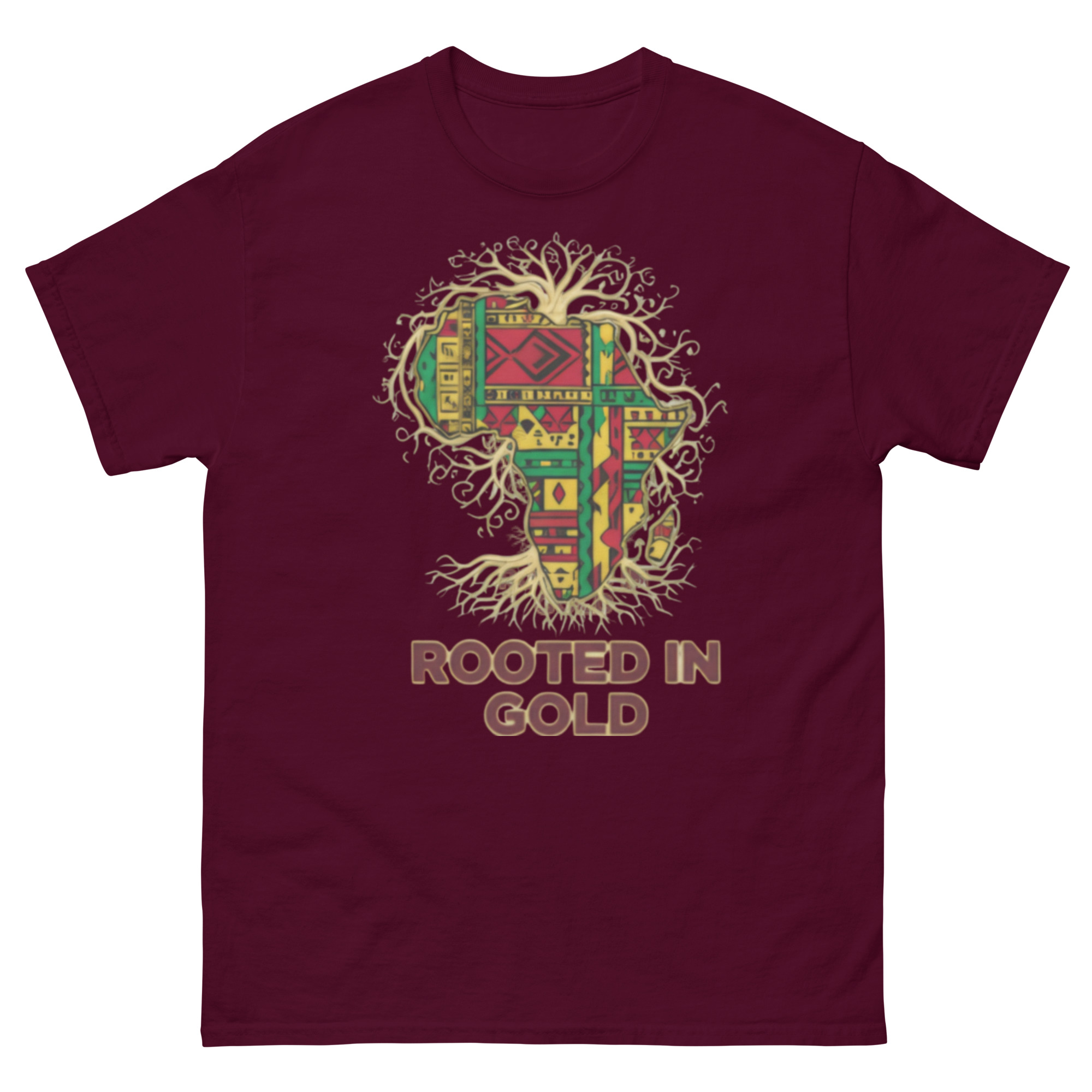 ROOTED IN GOLD TEE